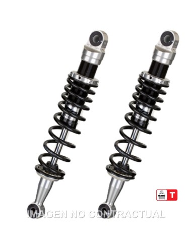 JUEGO AMORTIGUADORES TRASEROS YSS GAS ECO LINE KAWASAKI 550