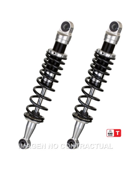 JUEGO AMORTIGUADORES TRASEROS YSS GAS ECO LINE KAWASAKI 550