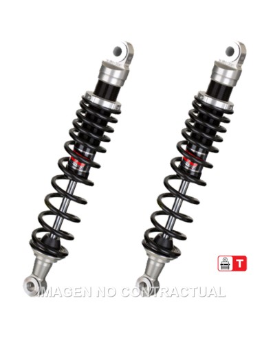 JUEGO AMORTIGUADORES TRASEROS YSS GAS ECO LINE TRIUMPH BONNE