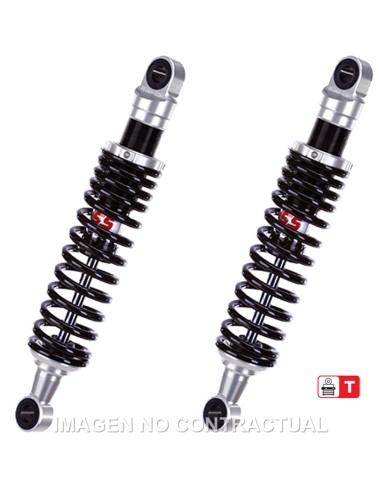 JUEGO AMORTIGUADORES TRASEROS YSS GAS ECO LINE HONDA CX 500