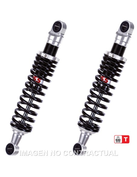 JUEGO AMORTIGUADORES TRASEROS YSS GAS ECO LINE HONDA CX 500