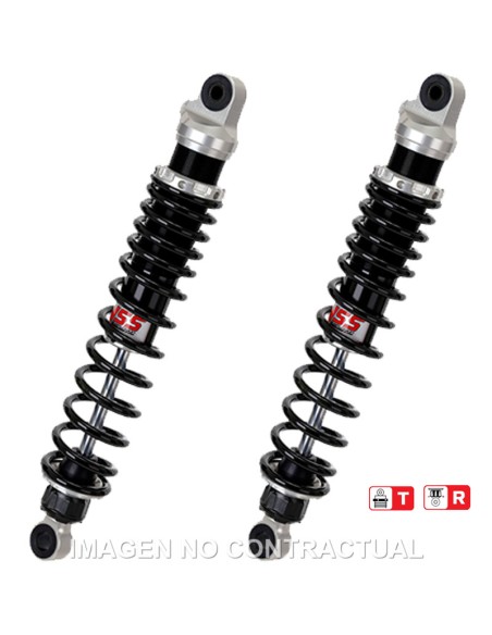 JUEGO AMORTIGUADORES TRASEROS YSS GAS TOP LINE HONDA CB 500