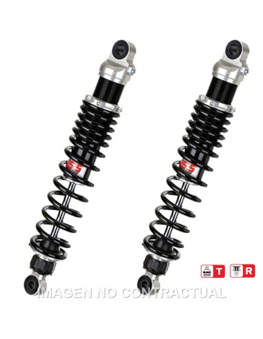 JUEGO AMORTIGUADORES TRASEROS YSS GAS TOP LINE HONDA PC 800