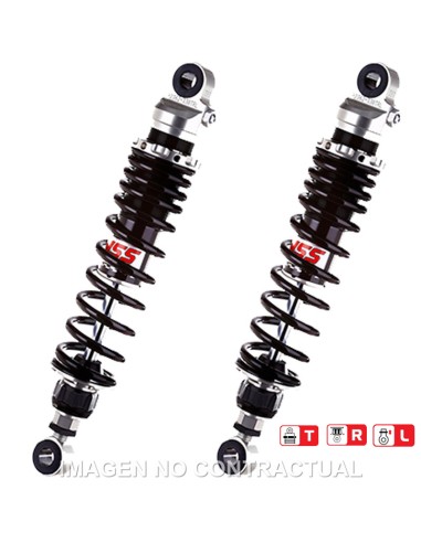 JUEGO AMORTIGUADORES TRASEROS YSS GAS TOP LINE KAWASAKI Z 40