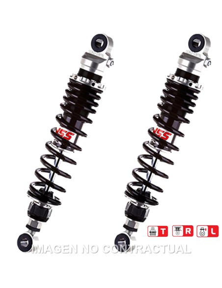 JUEGO AMORTIGUADORES TRASEROS YSS GAS TOP LINE KAWASAKI Z 40