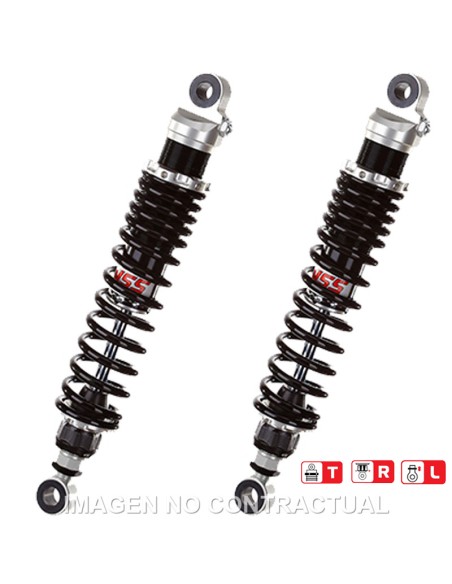 JUEGO AMORTIGUADORES TRASEROS YSS GAS TOP LINE SUZUKI VX 800