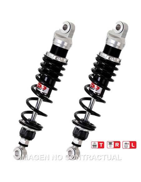 JUEGO AMORTIGUADORES TRASEROS YSS GAS TOP LINE TRIUMPH SPEED