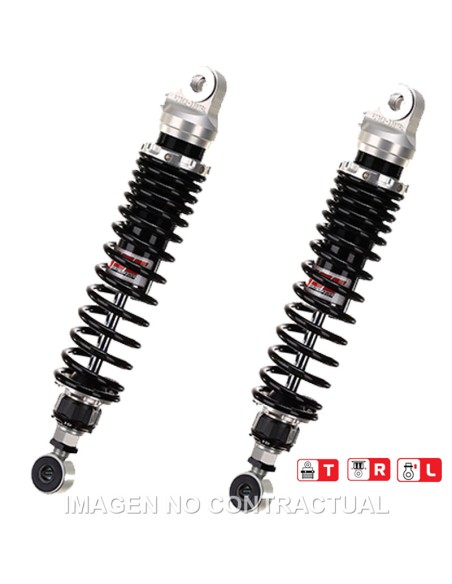 JUEGO AMORTIGUADORES TRASEROS YSS GAS TOP LINE KAWASAKI GT 7