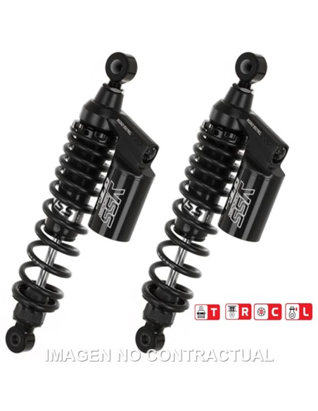 JUEGO AMORTIGUADORES TRASEROS YSS GAS C/ BOTELLA HONDA CB 75