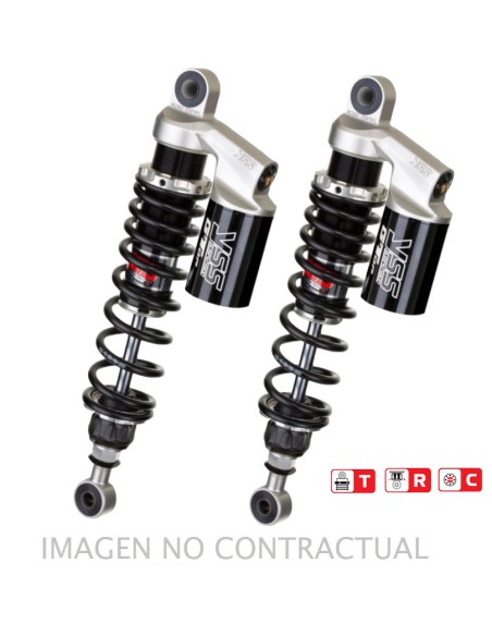 JUEGO AMORTIGUADORES TRASEROS YSS GAS C/ BOTELLA SUZUKI VZ 8
