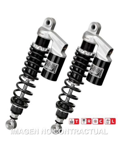 JUEGO AMORTIGUADORES TRASEROS YSS GAS C/ BOTELLA TRIUMPH BON