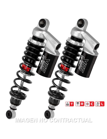 JUEGO AMORTIGUADORES TRASEROS YSS GAS C/ BOTELLA KAWASAKI Z