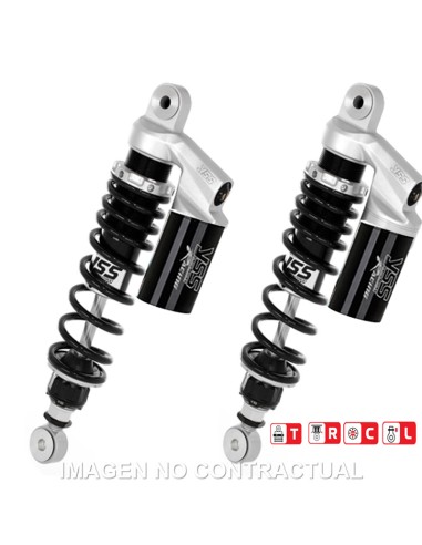 JUEGO AMORTIGUADORES YSS GAS C/BOTELLA ROYAL ENFIELD CALIFOR