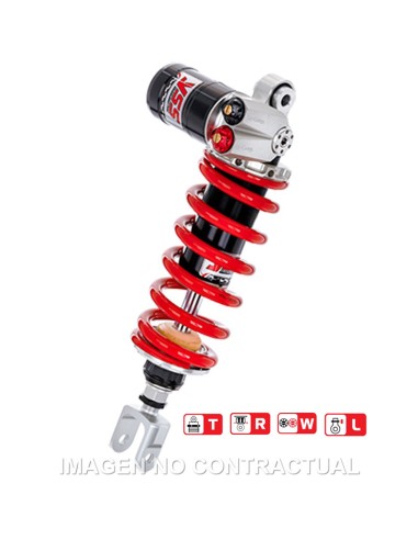 MONOAMORTIGUADOR YSS GAS C/BOTELLA KAWASAKI Z800