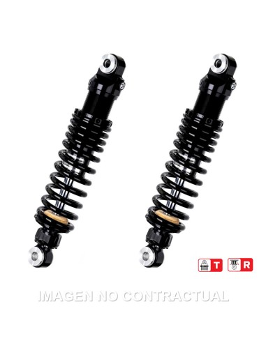 JUEGO AMORTIGUADORES YSS GAS TOP LINE BLACK EDITION HARLEY D