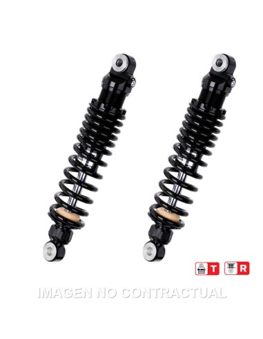 JUEGO AMORTIGUADORES YSS GAS TOP LINE BLACK EDITION HARLEY D