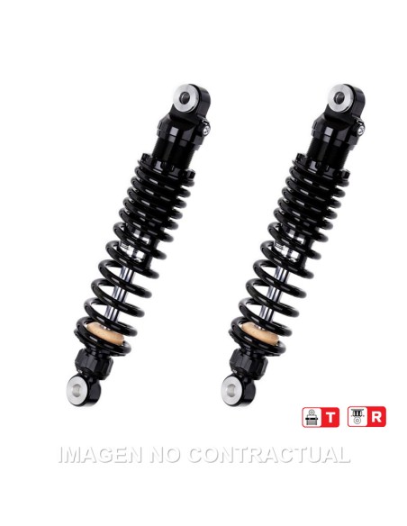 JUEGO AMORTIGUADORES YSS GAS TOP LINE BLACK EDITION HARLEY D