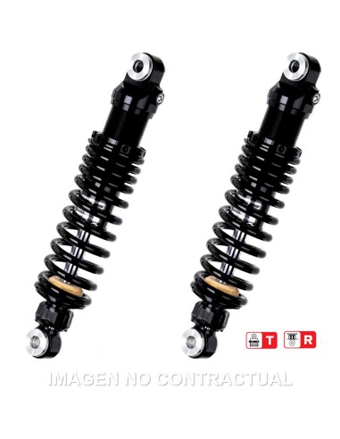 JUEGO AMORTIGUADORES YSS GAS TOP LINE BLACK EDITION HARLEY D