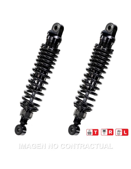 JUEGO AMORTIGUADORES YSS GAS TOP LINE BLACK EDITION HARLEY D