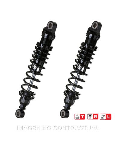 JUEGO AMORTIGUADORES YSS GAS TOP LINE BLACK EDITION TRIUMPH