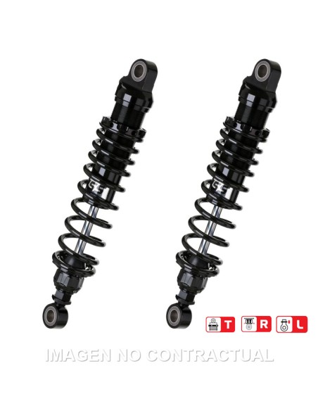 JUEGO AMORTIGUADORES YSS GAS TOP LINE BLACK EDITION TRIUMPH