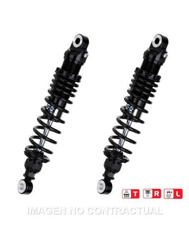 JUEGO AMORTIGUADORES YSS GAS TOP LINE BLACK EDITION TRIUMPH