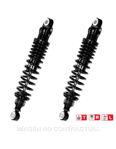 JUEGO AMORTIGUADORES YSS GAS TOP LINE BLACK EDITION TRIUMPH
