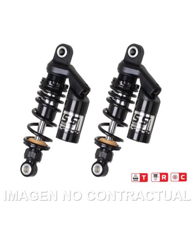 JUEGO AMORTIGUADORES YSS GAS C/BOTELLA BLACK EDITION  YAMAHA