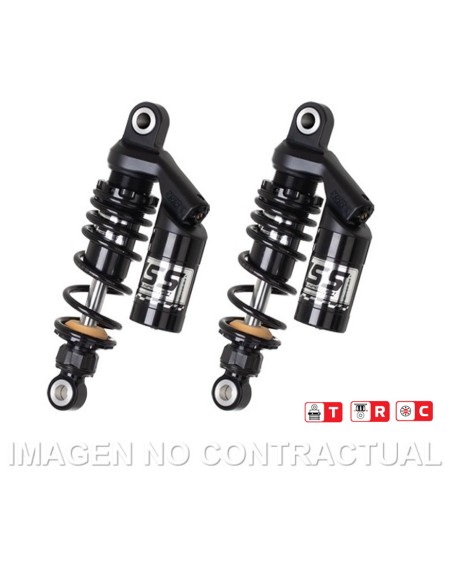 JUEGO AMORTIGUADORES YSS GAS C/BOTELLA BLACK EDITION  YAMAHA