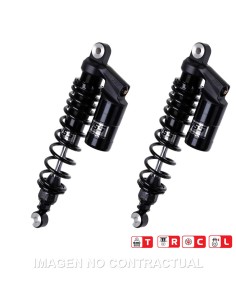 JUEGO AMORTIGUADORES YSS GAS C/BOTELLA BLACK EDITION HARLEY