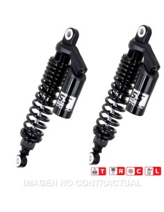 JUEGO AMORTIGUADORES YSS GAS C/BOTELLA BLACK EDITION TRIUMPH
