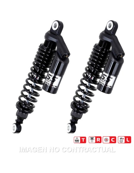 JUEGO AMORTIGUADORES YSS GAS C/BOTELLA BLACK EDITION DUCATI