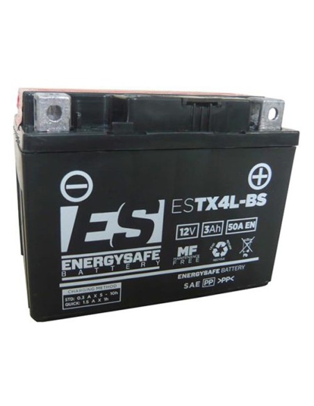 BATERIA ENERGYSAFE ESTX4L-BS SIN MANTENIMIENTO