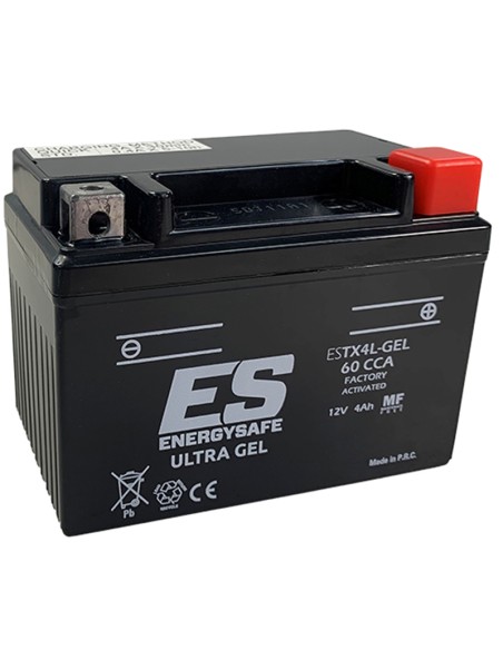 BATERIA ENERGYSAFE ESTX4L GEL PRECARGADA