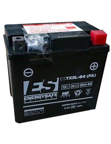 BATERIA ENERGYSAFE ESTX5L-B4 PRECARGADA