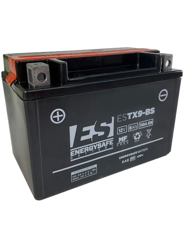 BATERIA ENERGYSAFE ESTX9-BS SIN MANTENIMIENTO
