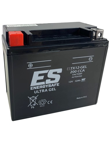 BATERIA ENERGYSAFE ESTX12 GEL PRECARGADA