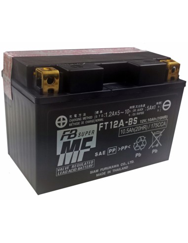 BATERIA FURUKAWA FT12A-BS SIN MANTENIMIENTO