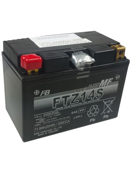 BATERIA FURUKAWA FTZ14-S PRECARGADA