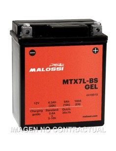BATERIA MALOSSI MTX7L-BS GEL