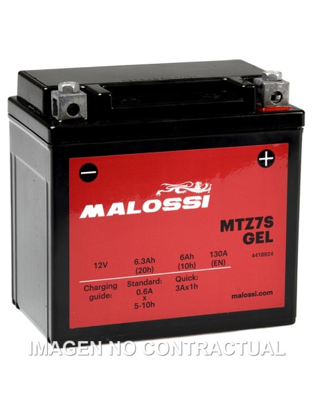 BATERIA MALOSSI MTZ7S GEL