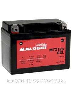BATERIA MALOSSI MTZ12S GEL