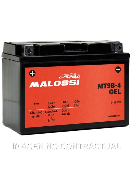 BATERIA MALOSSI MT9B-4 GEL