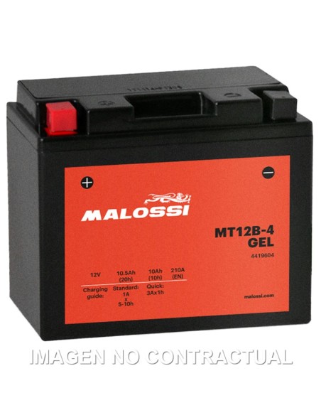 BATERIA MALOSSI MT12B-4 GEL