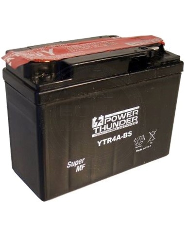 BATERIA POWER THUNDER CTR4A-BS SIN MANTENIMIENTO