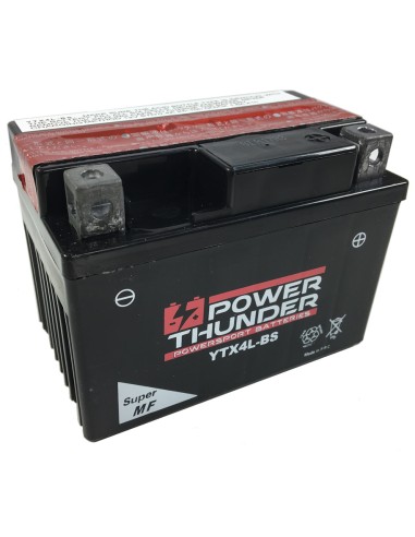 BATERIA POWER THUNDER CTX4L-BS SIN MANTENIMIENTO
