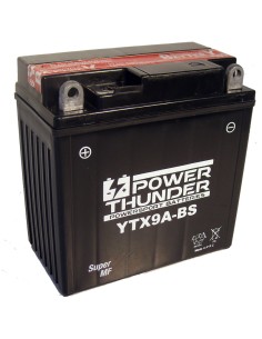 BATERIA POWER THUNDER CTX9A-BS SIN MANTENIMIENTO