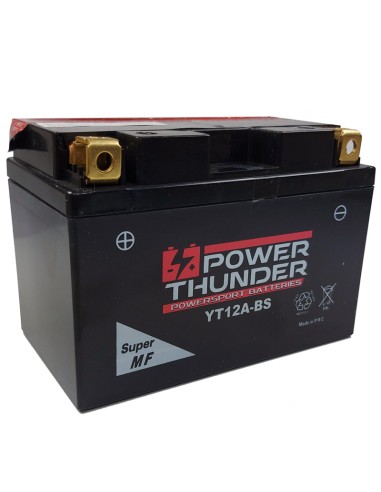 BATERIA POWER THUNDER CT12A-BS SIN MANTENIMIENTO