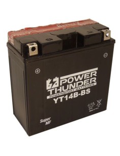 BATERIA POWER THUNDER CT14B-BS SIN MANTENIMIENTO