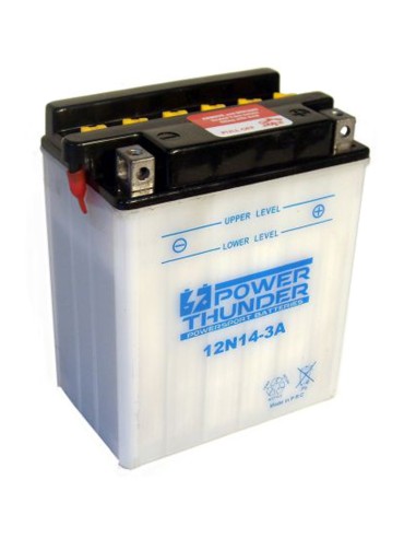 BATERIA POWER THUNDER 12N14-3A CONVENCIONAL